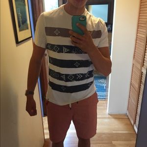 White Striped T-Shirt